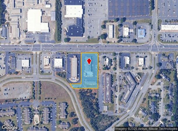  2731 Watson Blvd, Warner Robins, GA Parcel Map