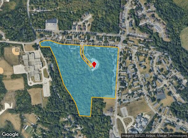 595 Strand Ln, Cincinnati, OH Parcel Map