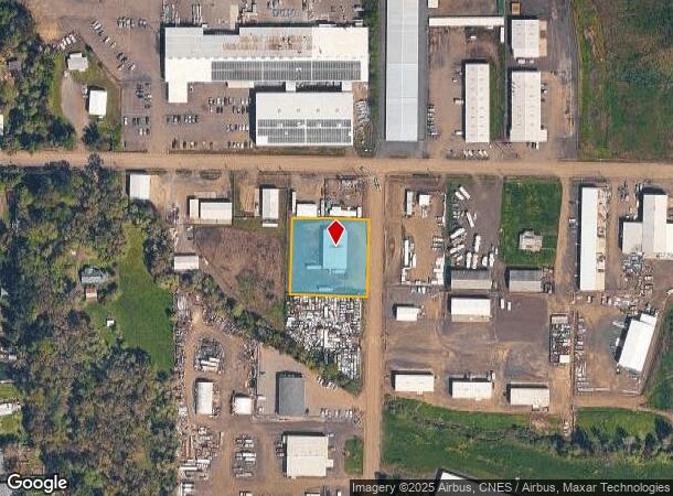  518 Industrial Dr, Roseburg, OR Parcel Map