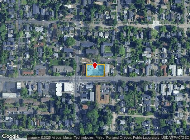  6025 E Burnside St, Portland, OR Parcel Map
