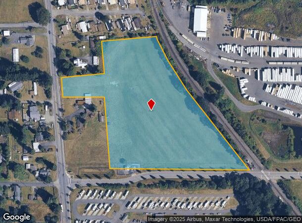 Harrison Ave, Centralia, WA Parcel Map