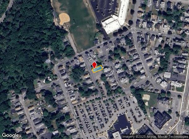  45 Grove St, Taunton, MA Parcel Map