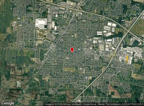  1615 Buckeye Pw Rd, Grove City, OH Parcel Map