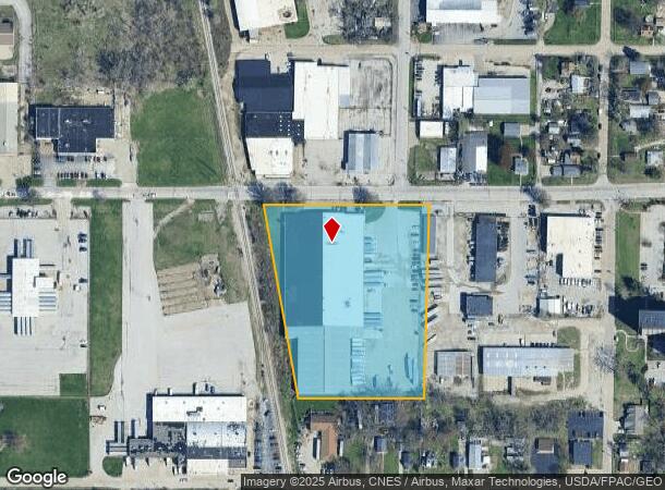 500 31St Ave, Rock Island, IL Parcel Map