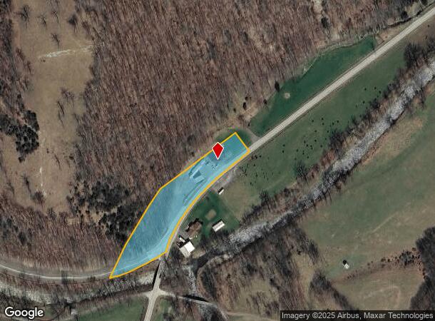  6547 Potomac River Rd, Monterey, VA Parcel Map