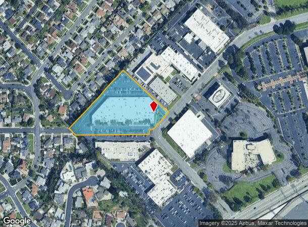 2054 Saturn St, Monterey Park, CA Parcel Map