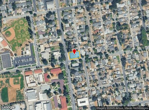 600 Central Ave, Fillmore, CA Parcel Map