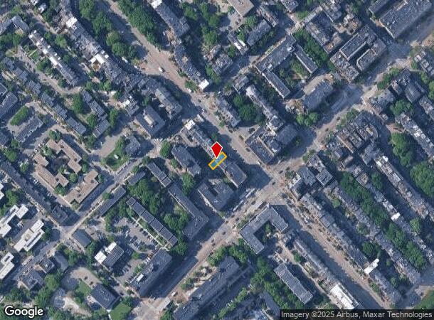  621 Massachusetts Ave, Boston, MA Parcel Map