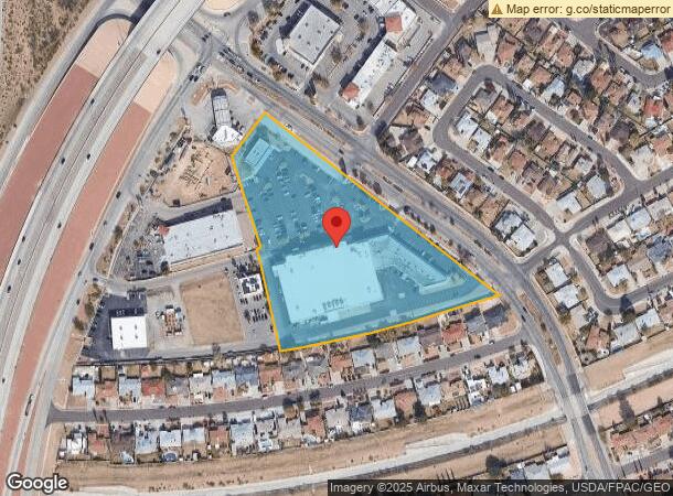  10765 Kenworthy St, El Paso, TX Parcel Map