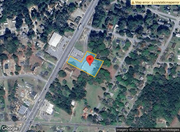  1616 Jefferson Davis Hwy, Camden, SC Parcel Map