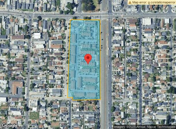  9300 Maie Ave, Los Angeles, CA Parcel Map