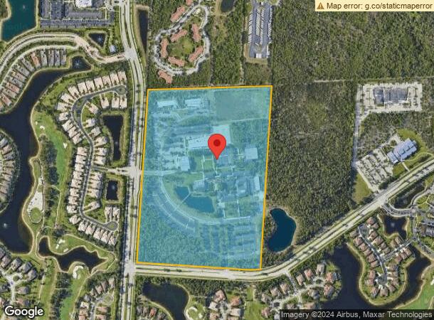  7505 Grand Lely Dr, Naples, FL Parcel Map