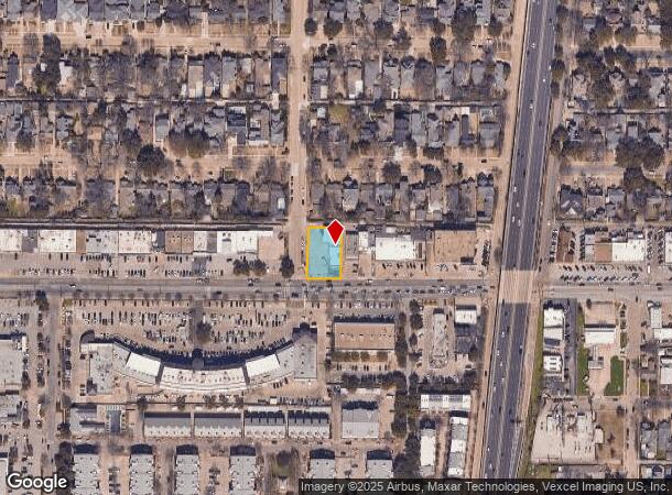  5709 W Lovers Ln, Dallas, TX Parcel Map