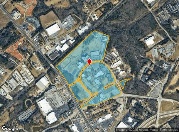  3820 Mundy Mill Rd, Oakwood, GA Parcel Map