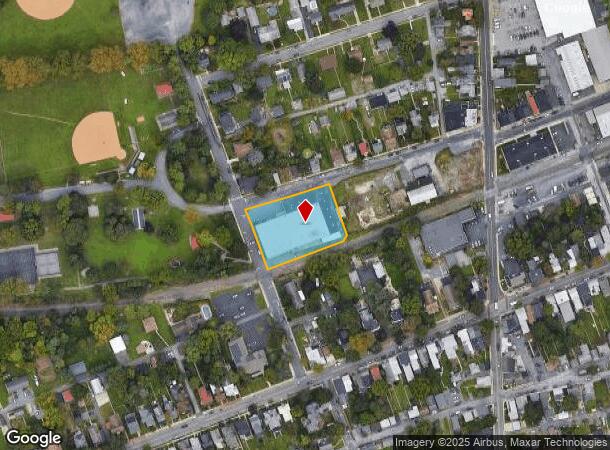 327 W Allen St, Mechanicsburg, PA Parcel Map