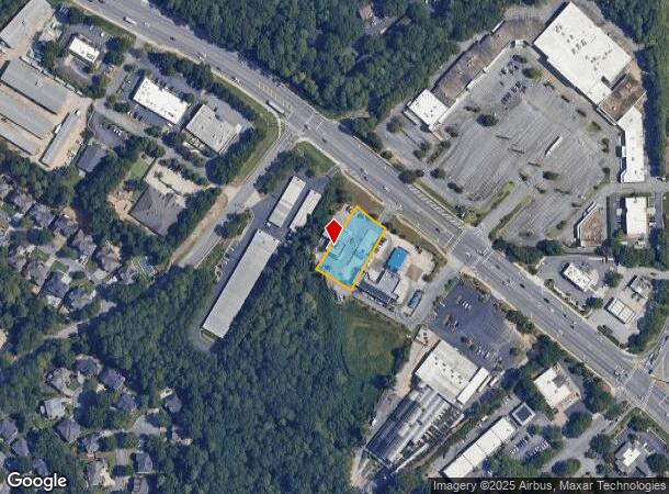  2900 Holcomb Bridge Rd, Alpharetta, GA Parcel Map