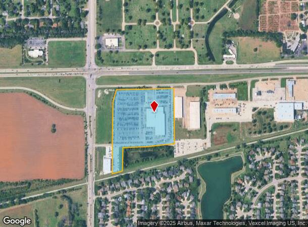 11771 W Kellogg St, Wichita, KS Parcel Map