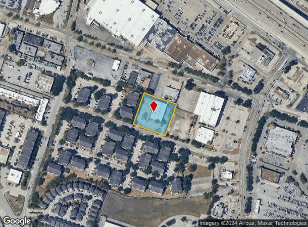  7119 Village Way, Houston, TX Parcel Map