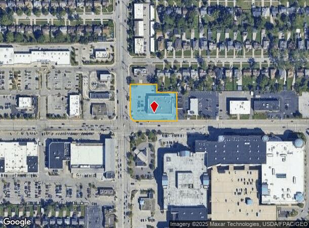 2135 Warrensville Center Rd, Cleveland, OH Parcel Map