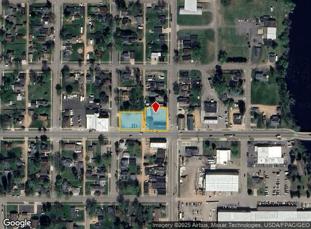 100 N Foster St, Merrill, WI Parcel Map