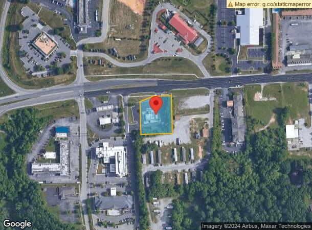  2675 Roanoke St, Christiansburg, VA Parcel Map