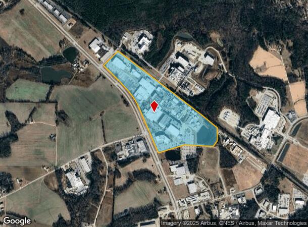  8368 Clayton Blvd W, Clayton, NC Parcel Map