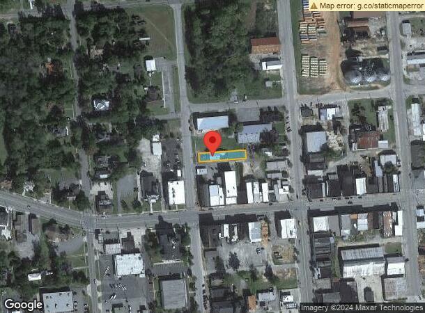  70 N Lumpkin St, Hawkinsville, GA Parcel Map