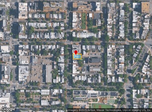  1829 13Th St Nw, Washington, DC Parcel Map