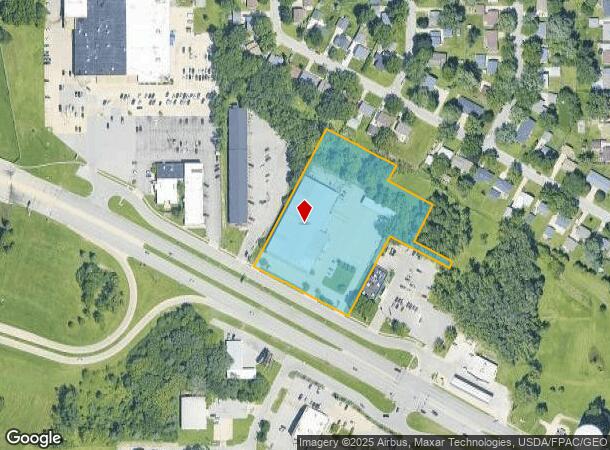 3310 University Ave, Waterloo, IA Parcel Map