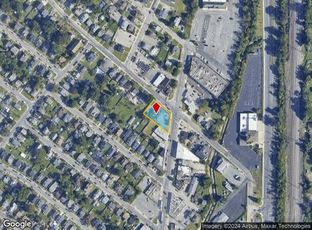  1319 Linden Ave, Halethorpe, MD Parcel Map