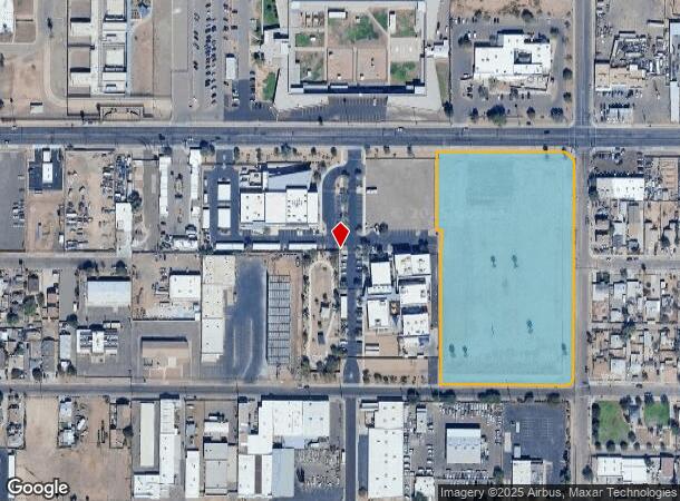 2707 E Van Buren St, Phoenix, AZ Parcel Map