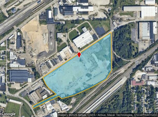  21800 Tungsten Rd, Euclid, OH Parcel Map