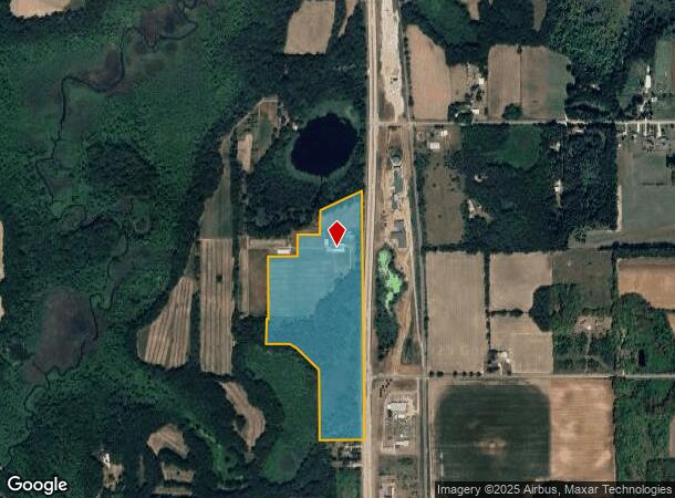 51704 N Us Highway 131, Three Rivers, MI Parcel Map