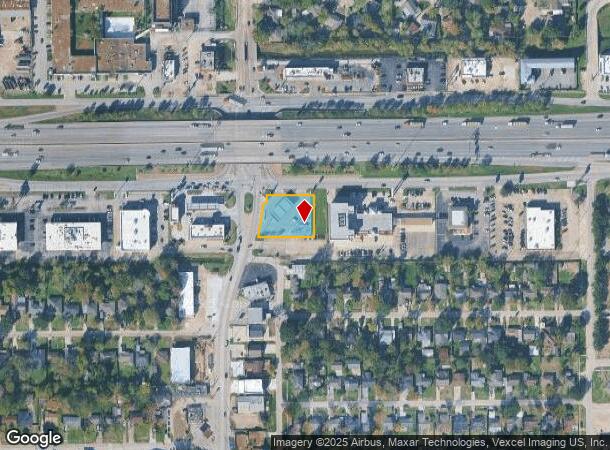  10302 East Fwy, Houston, TX Parcel Map