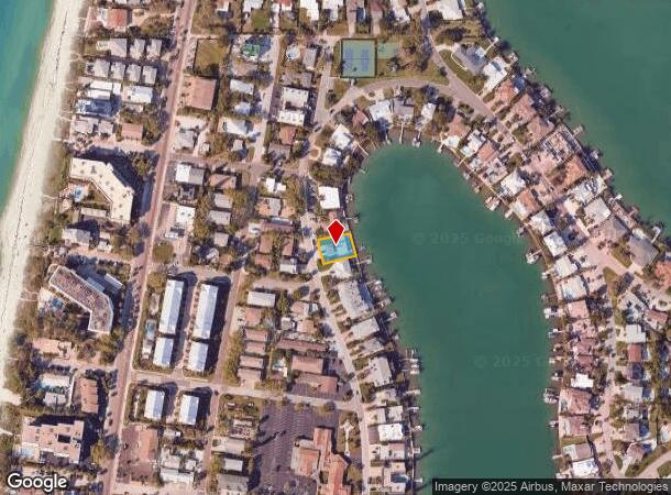  2605 Bay Blvd, Indian Rocks Beach, FL Parcel Map