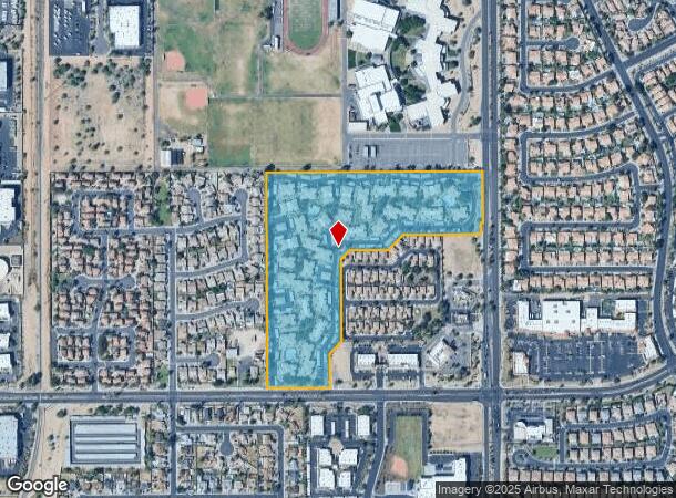  2222 N Mcqueen Rd, Chandler, AZ Parcel Map