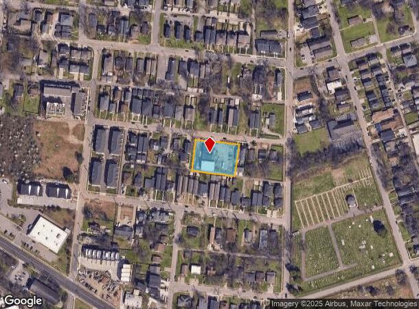 1715 Pecan St, Nashville, TN Parcel Map