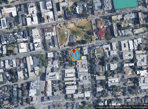  2530 Dwight Way, Berkeley, CA Parcel Map