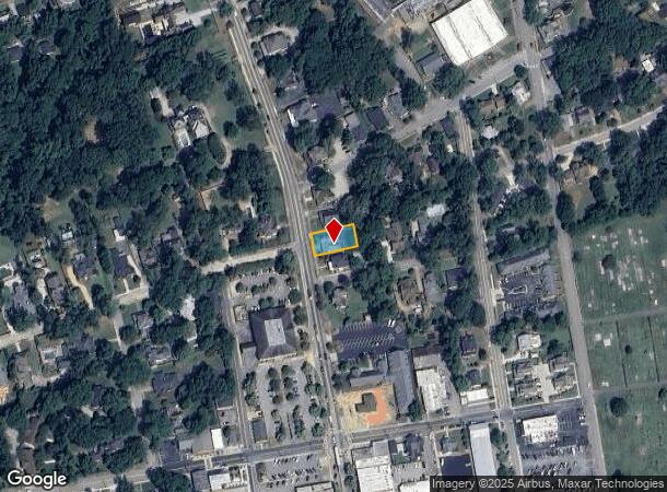  254 N Broad St, Monroe, GA Parcel Map