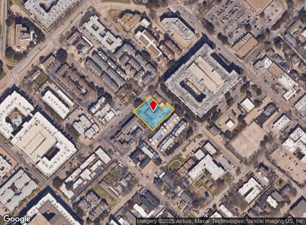 2902 Douglas Ave, Dallas, TX Parcel Map