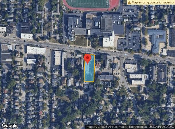  13509 Detroit Ave, Lakewood, OH Parcel Map