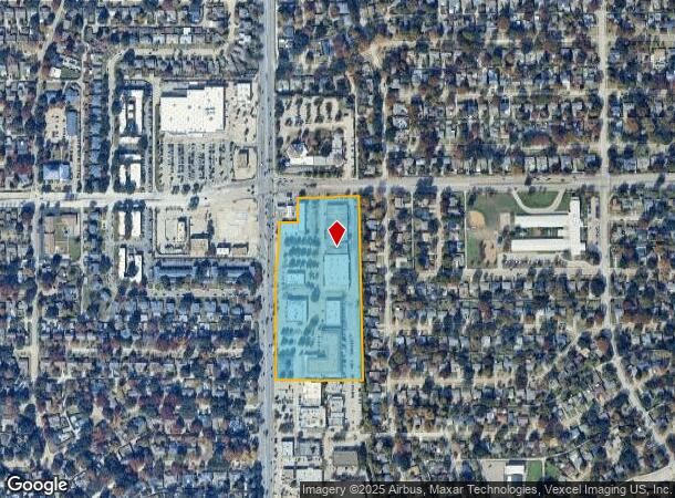 650 N Coit Rd, Richardson, TX Parcel Map