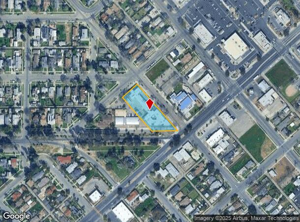 940 Merced St, Fresno, CA Parcel Map