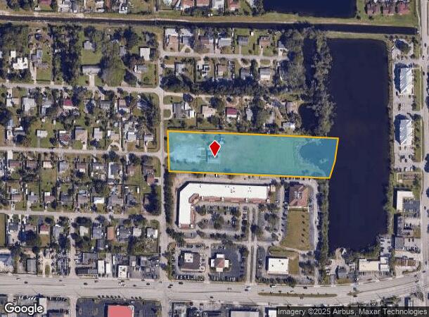 1580 Prairie Rd, West Palm Beach, FL Parcel Map