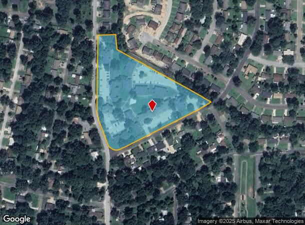 502 Scenic Dr, Longview, TX Parcel Map
