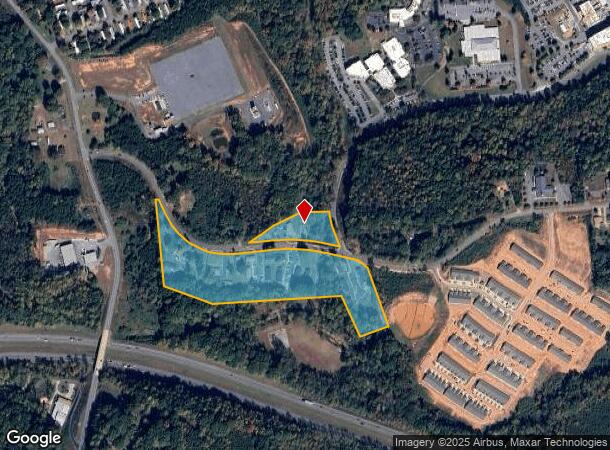  2830 12Th Ave Se, Hickory, NC Parcel Map