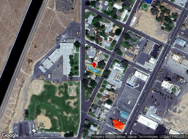 1031 C St Sw, Ephrata, WA Parcel Map