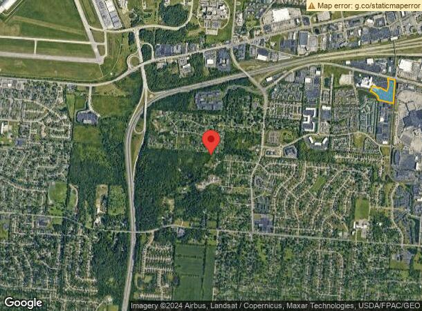  3525 Pentagon Blvd, Dayton, OH Parcel Map