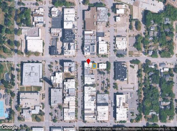  7 E 7Th St, Lawrence, KS Parcel Map