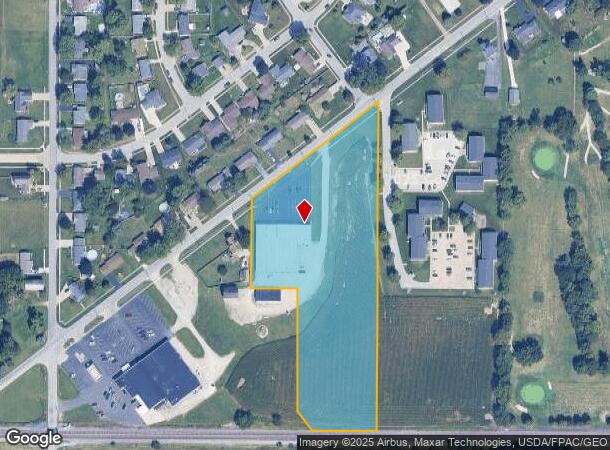 815 Kilbourne St, Bellevue, OH Parcel Map